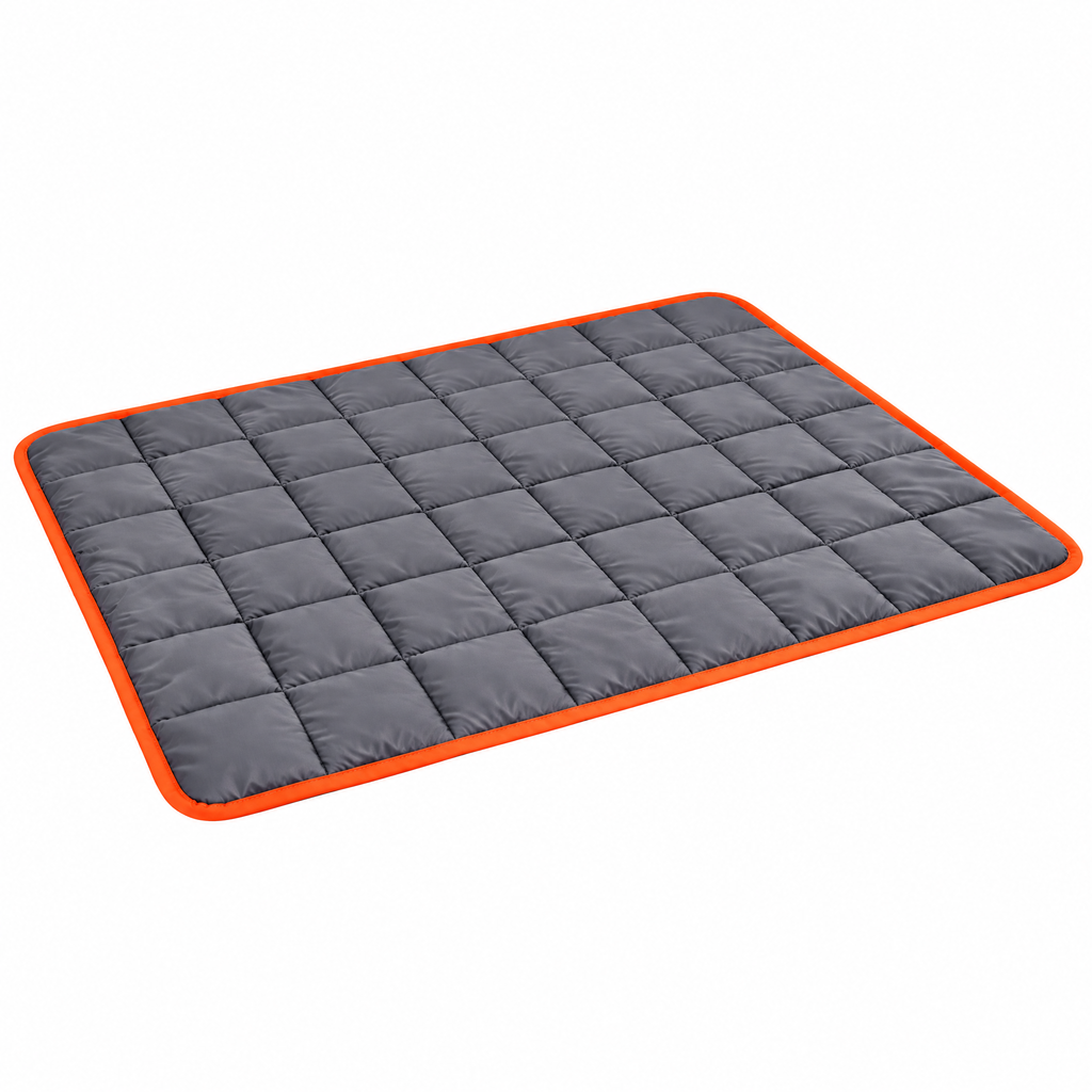 qivxunel Quilted Dog Camping Mat — isolated product view